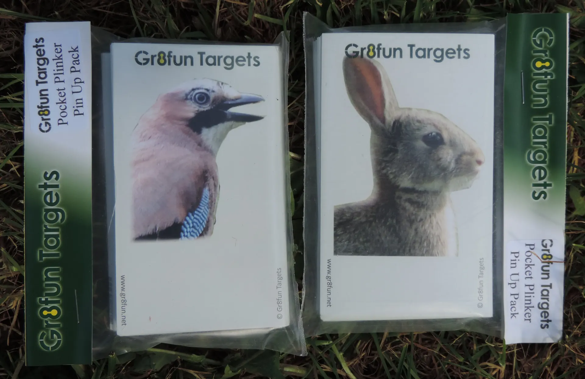 Pocket Plinkers Pin Up Pack- Jay and Bunny - 100 targets