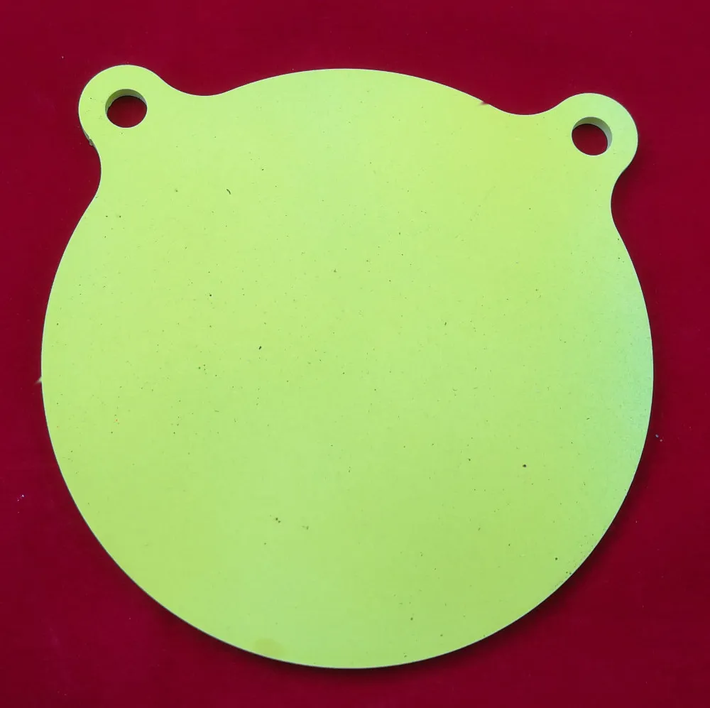 Air Rifle 4 Inch Round Gong Airgun Target - Single Pack