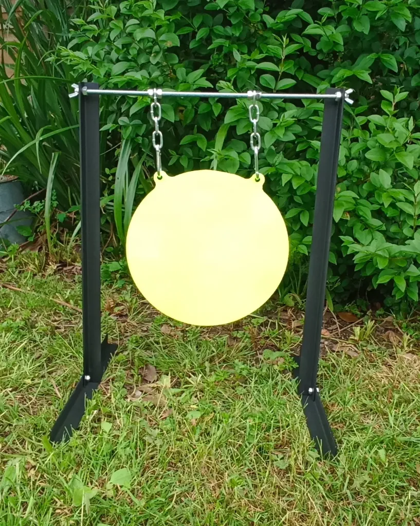 Air Rifle 10 Inch Round Gong Airgun Target - disk only - 2mm