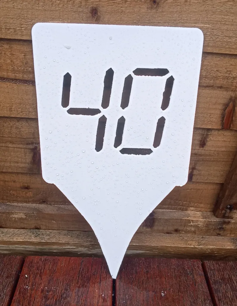 Steel Range Marker 40m