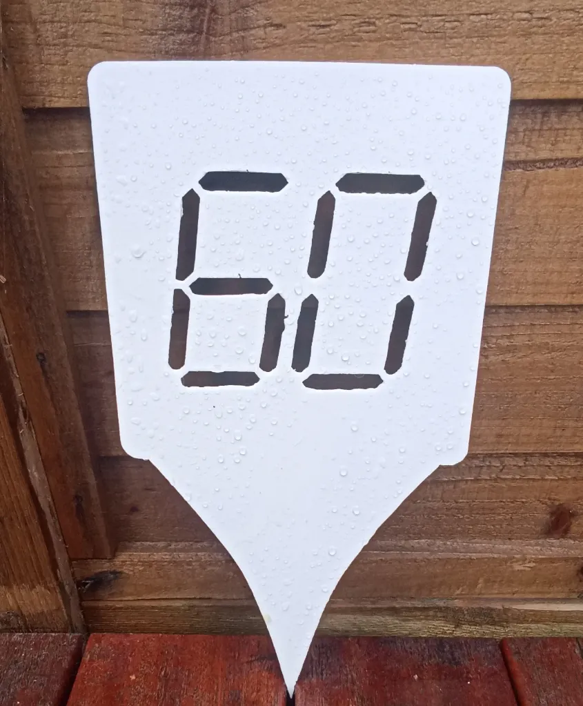 Steel Range Marker 60m