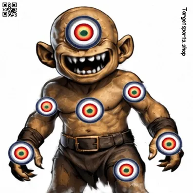 [SSSTGT0015b] Cyclops Monster - Paper 14cm x 14cm (1)