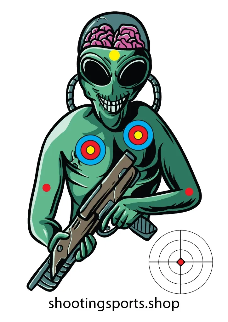 [SSSTGT0036B] Alien 2 monster - Paper A4 (1)
