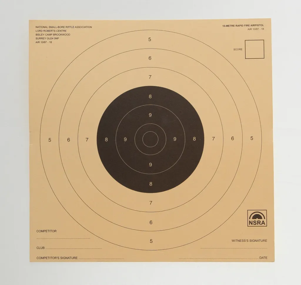 [SSSNSRA021] NSRA Air 10/97-18 (10M Rapid Fire Air Pistol 1 Target) (1)